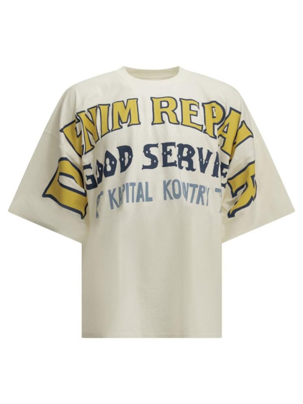 Kapital Jersey Huge Crew-Neck T-Shirt Tag Size 1 Men